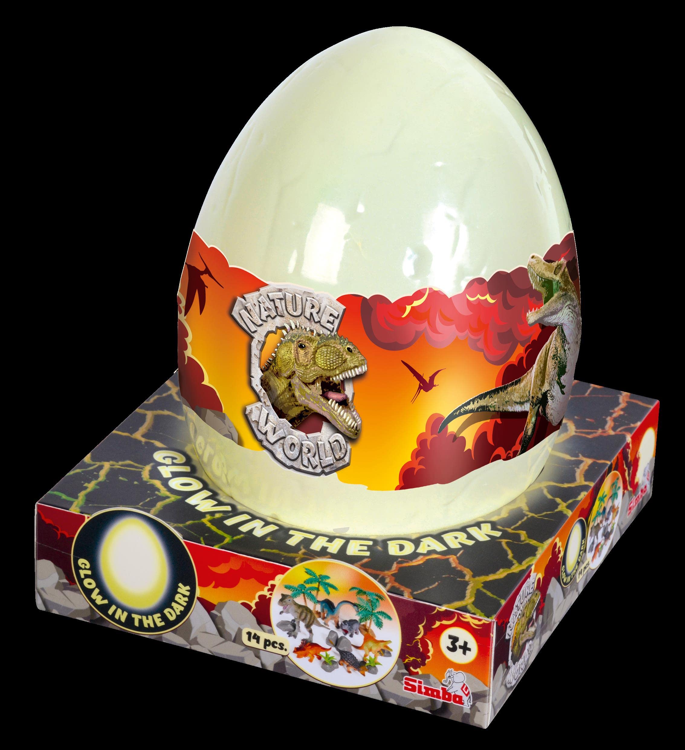 Amazon.com: Simba Nature World - 14-Piece Dinosaur Playset with